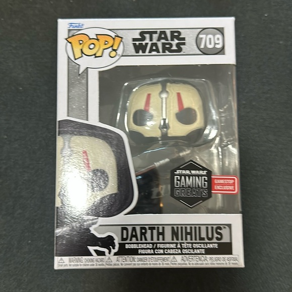 Funko Pop Star Wars Darth Nihilus Exclusive Vinyl Figure - Picture 1 of 2